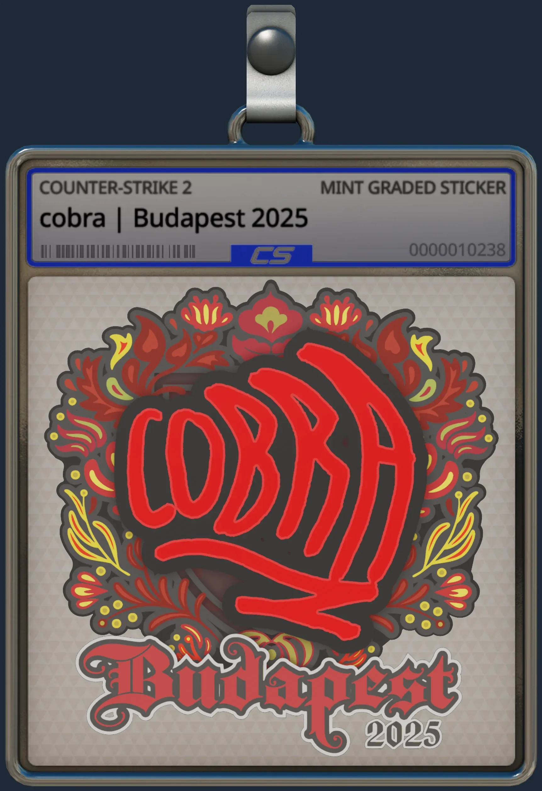 Sticker | cobra | Budapest 2025
