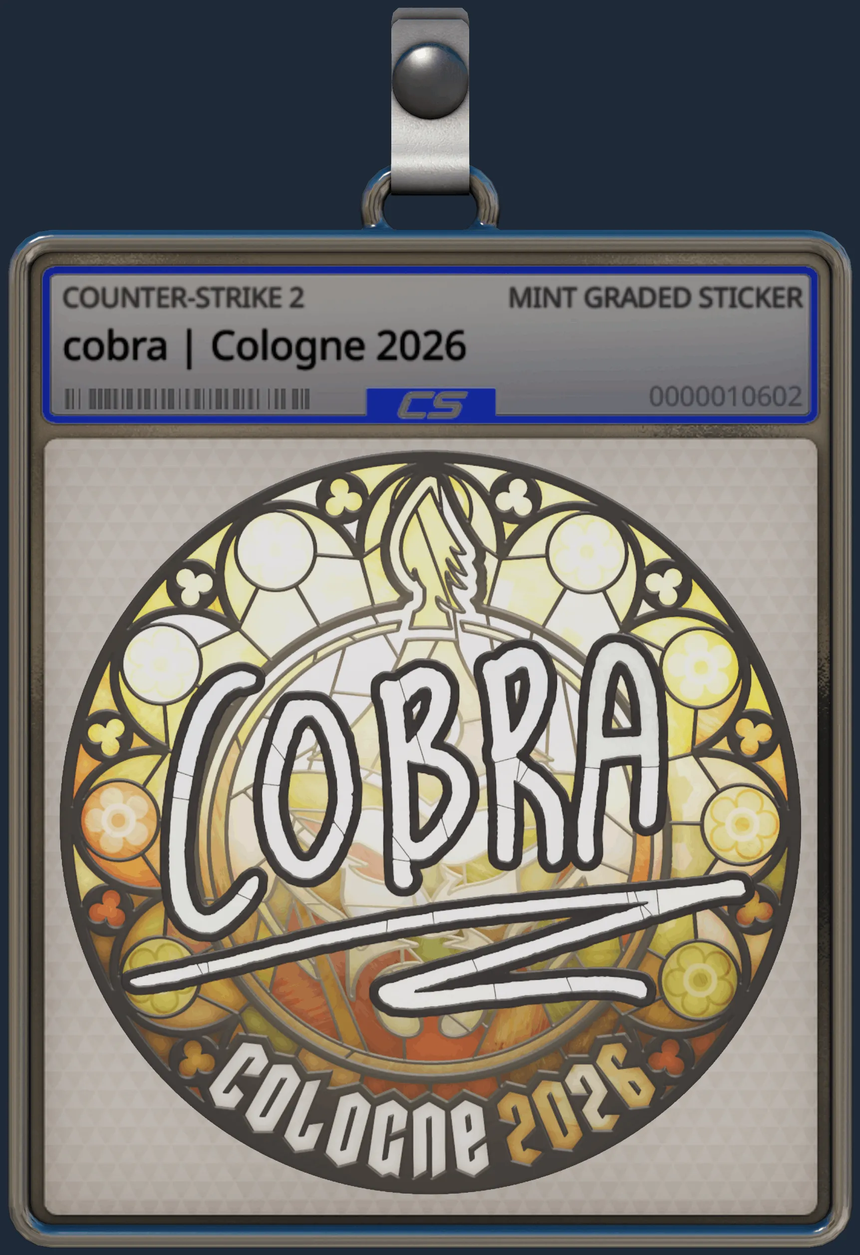 Sticker | cobra | Cologne 2026
