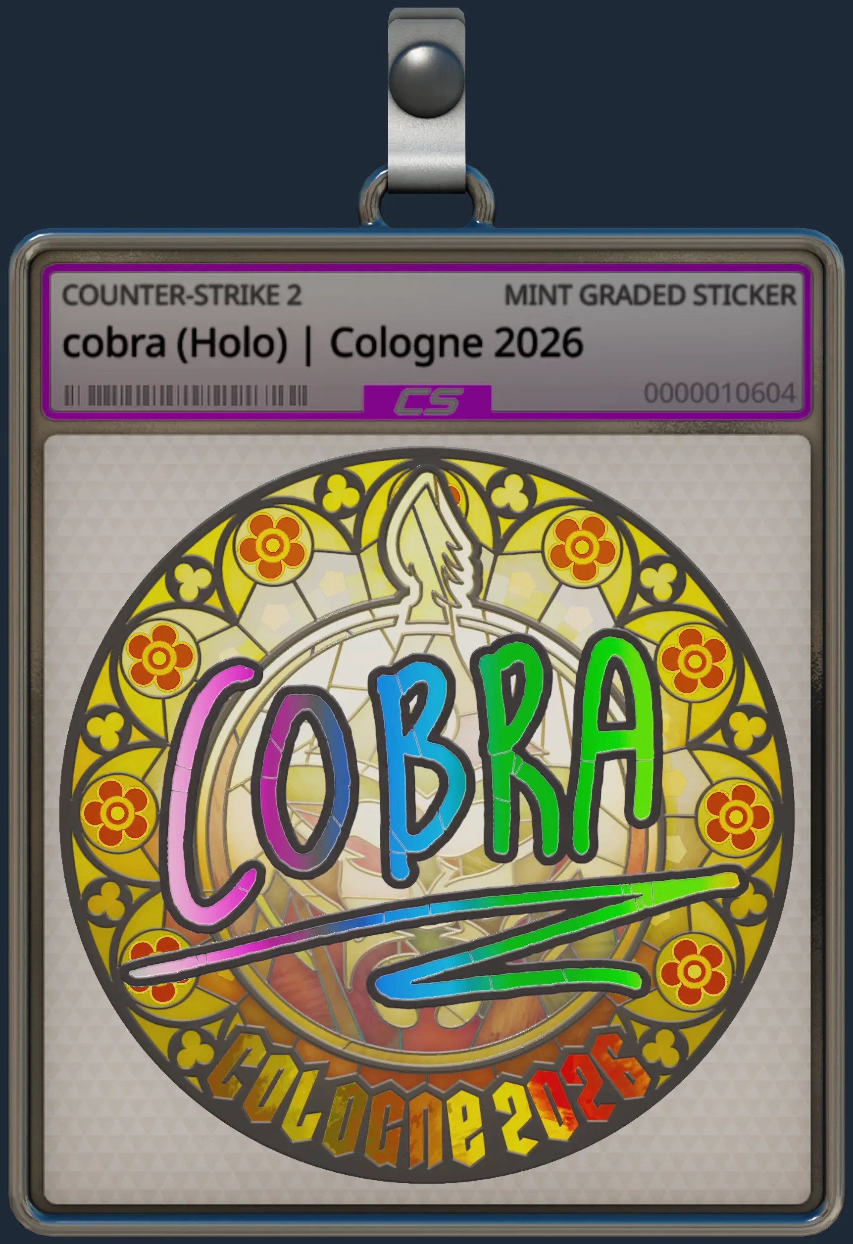 Sticker | cobra (Holo) | Cologne 2026 Sticker | cobra (Holo) | Cologne 2026