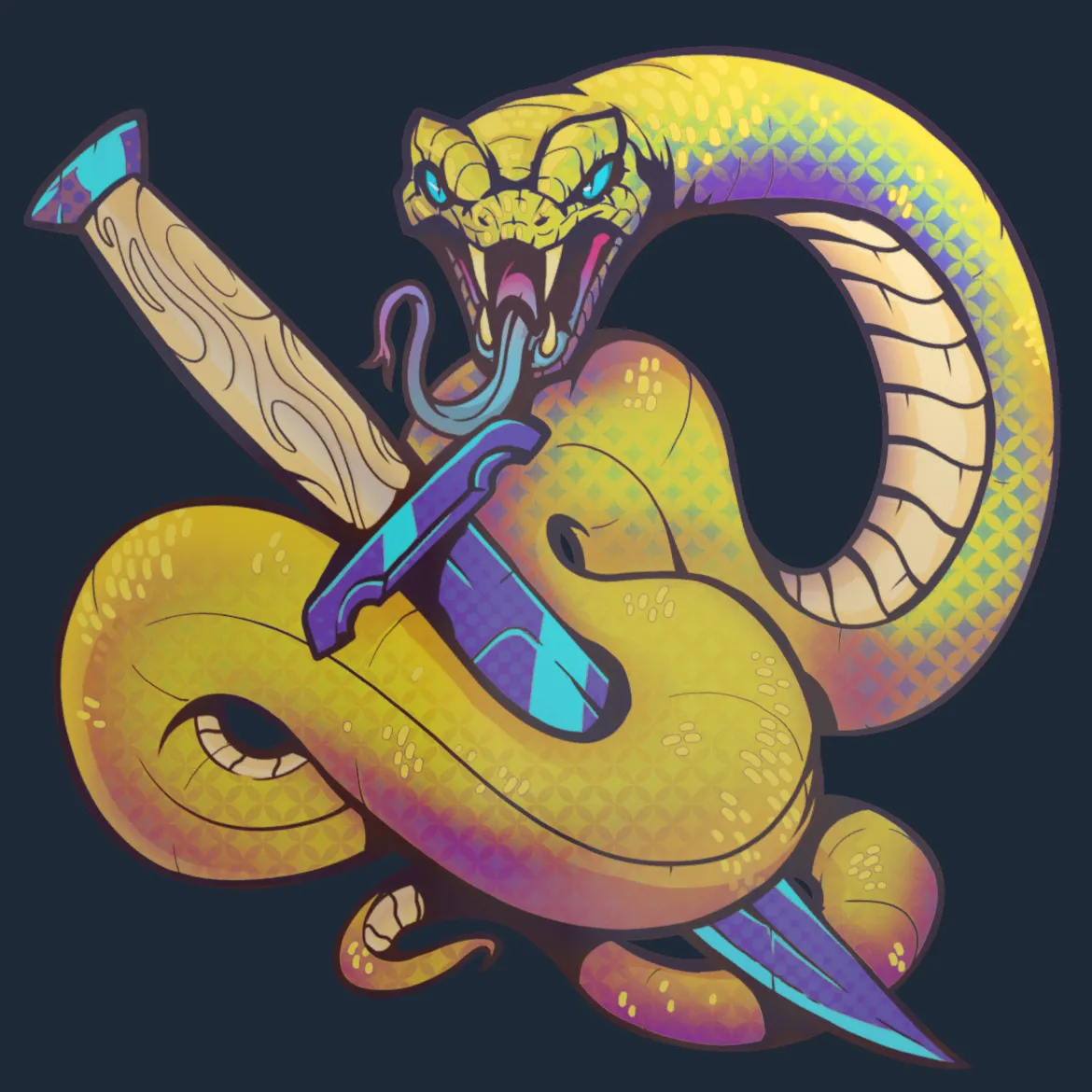 Sticker | Coiled Strike (Holo)