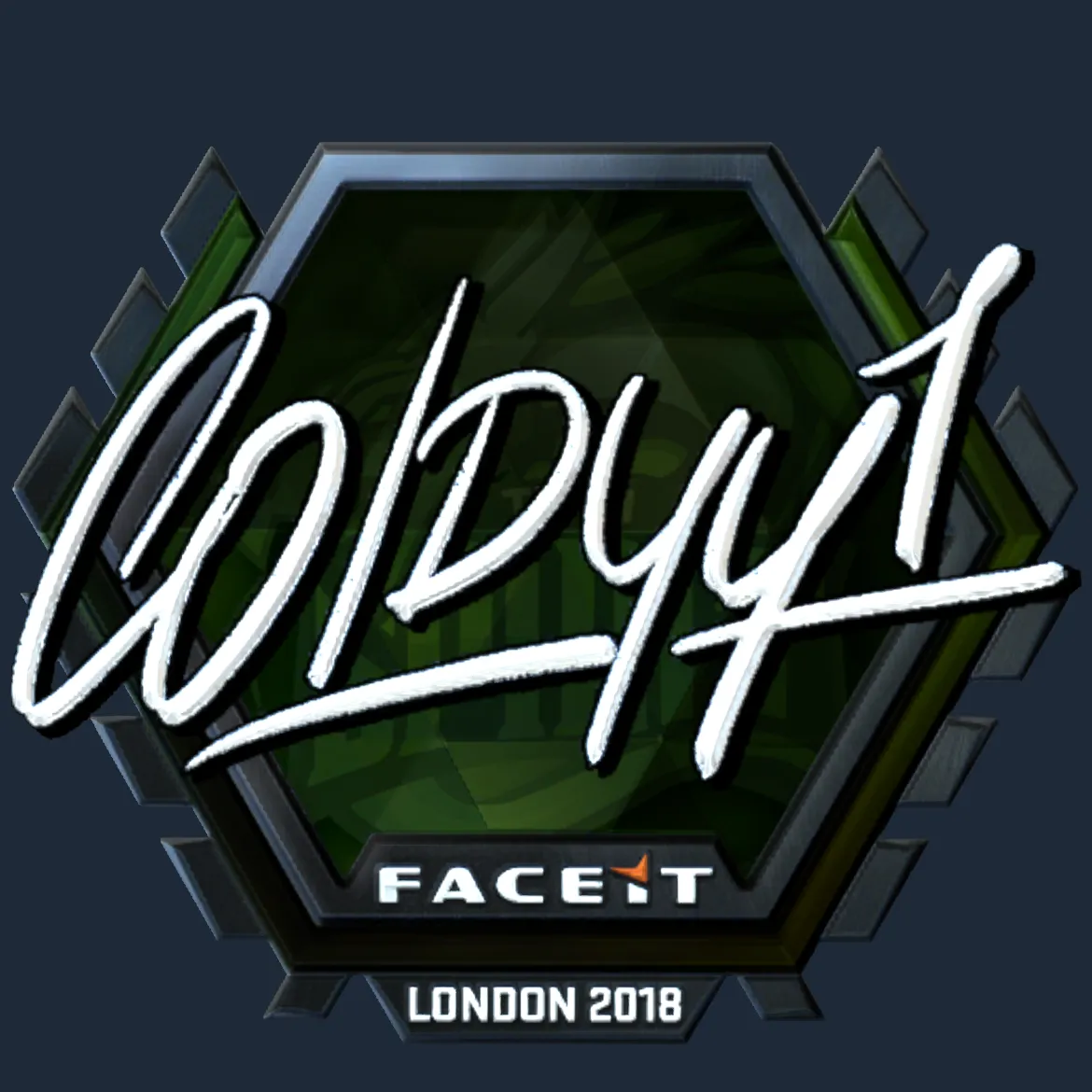 Sticker | COLDYY1 (Foil) | London 2018