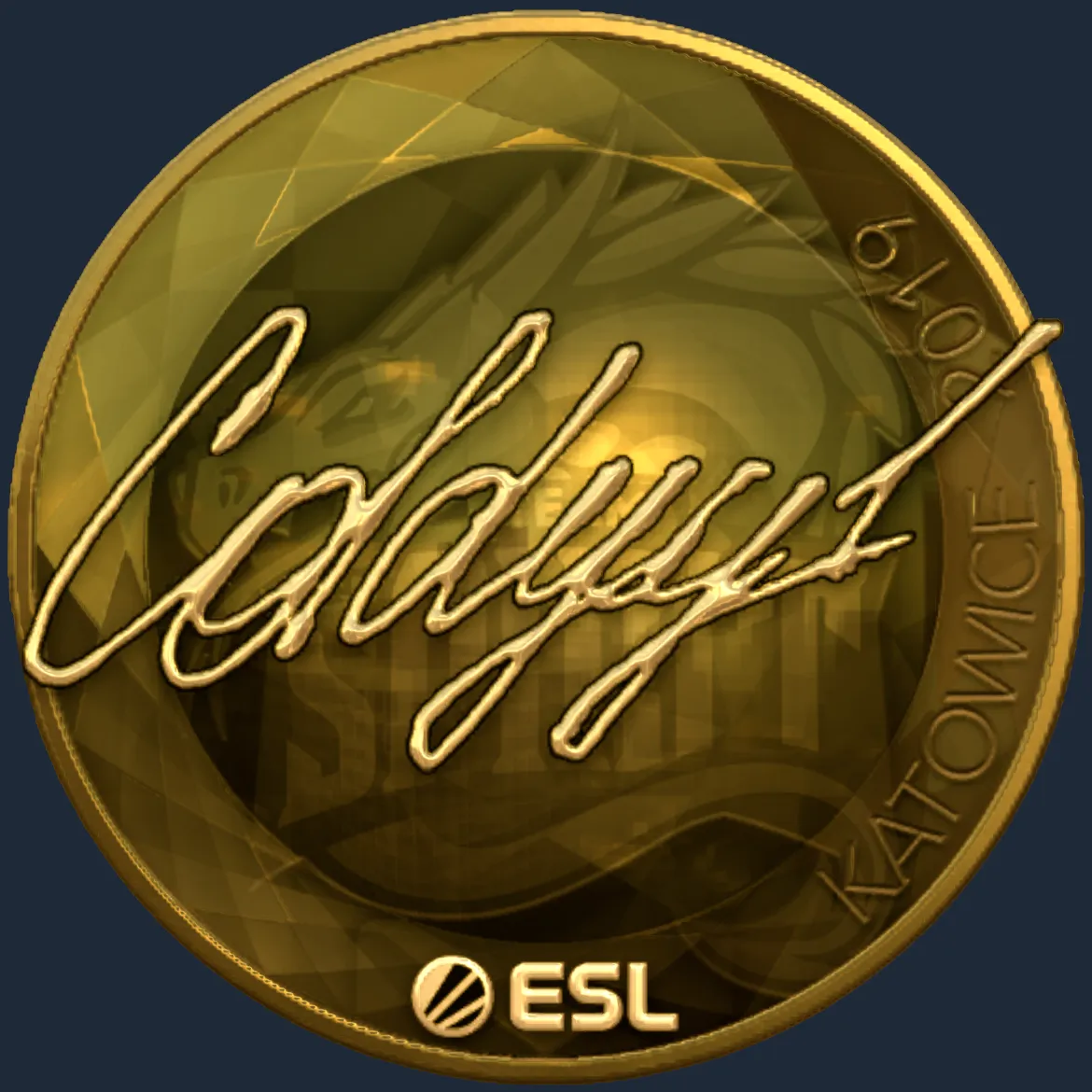 Sticker | COLDYY1 (Gold) | Katowice 2019