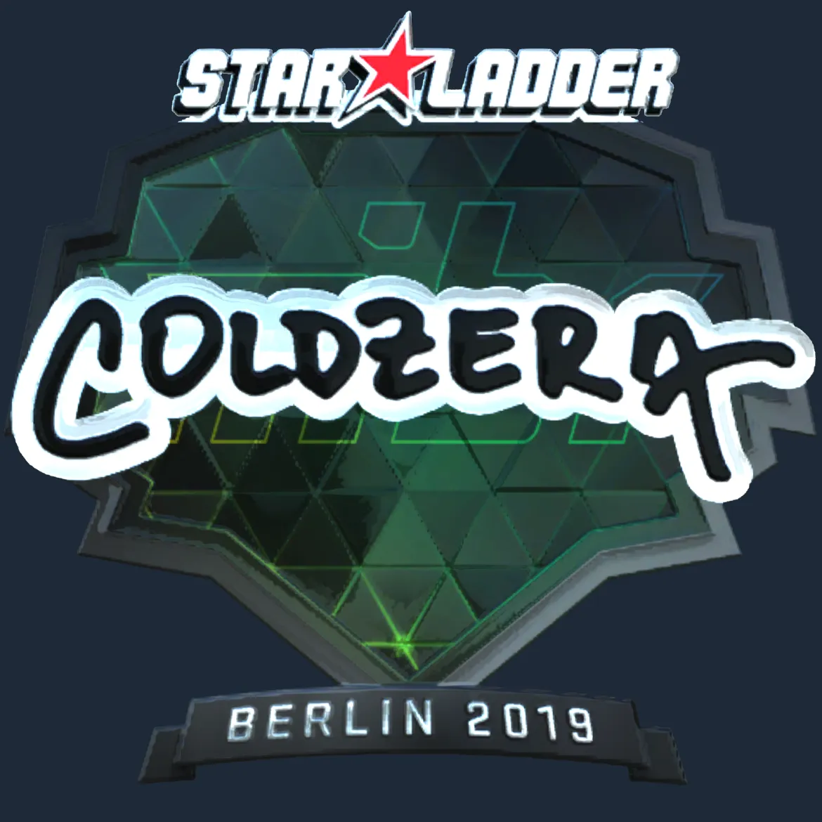 Sticker | coldzera (Foil) | Berlin 2019