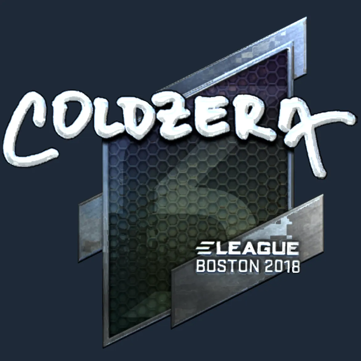 Sticker | coldzera (Foil) | Boston 2018