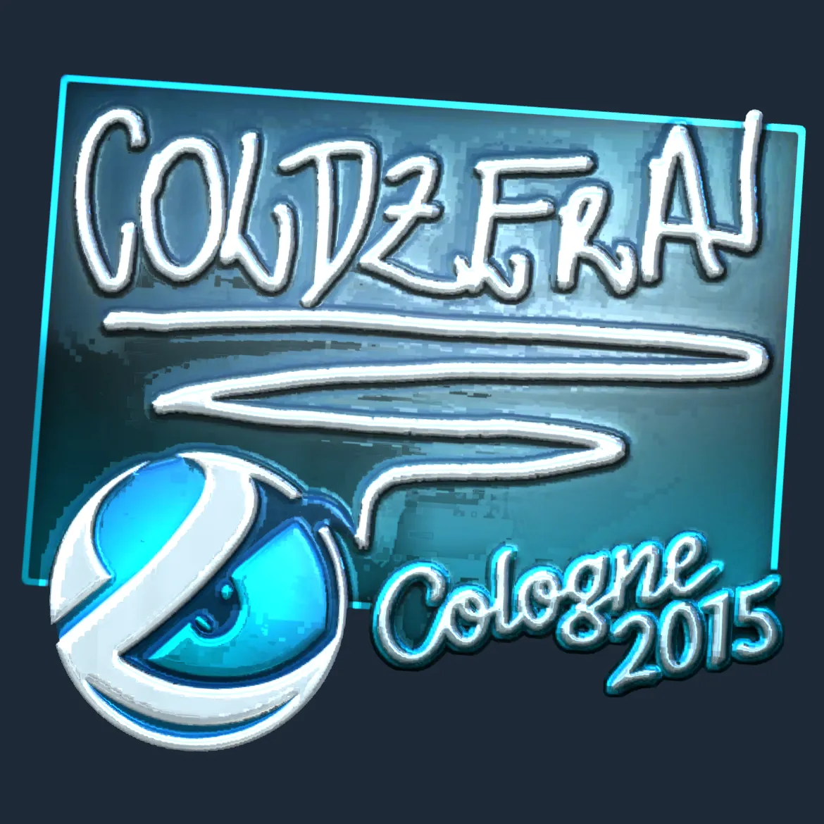Sticker | coldzera (Foil) | Cologne 2015