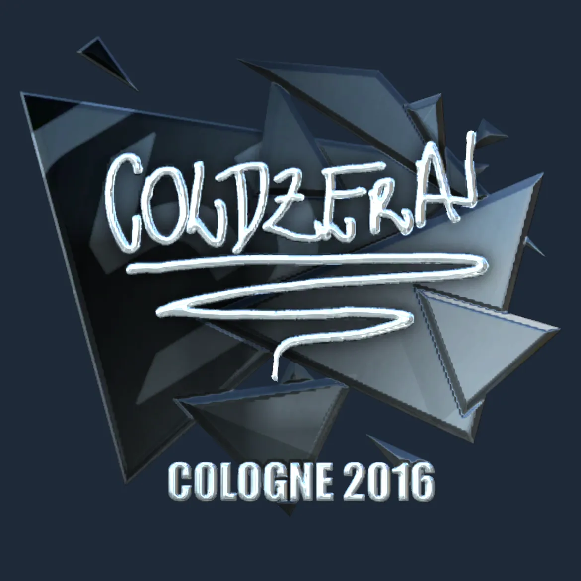 Sticker | coldzera (Foil) | Cologne 2016