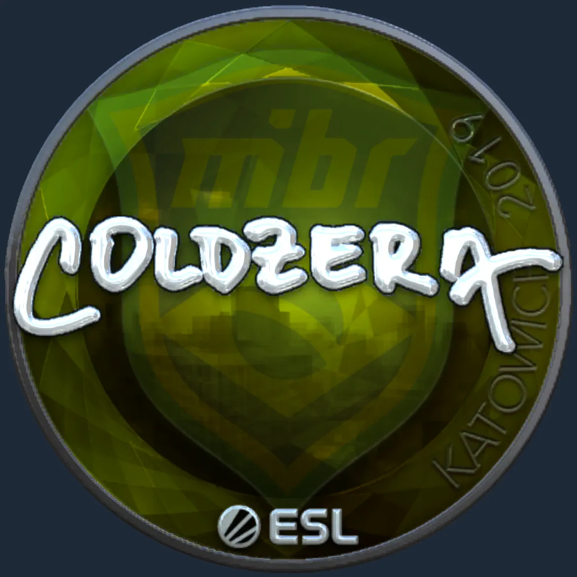 Sticker | coldzera (Foil) | Katowice 2019