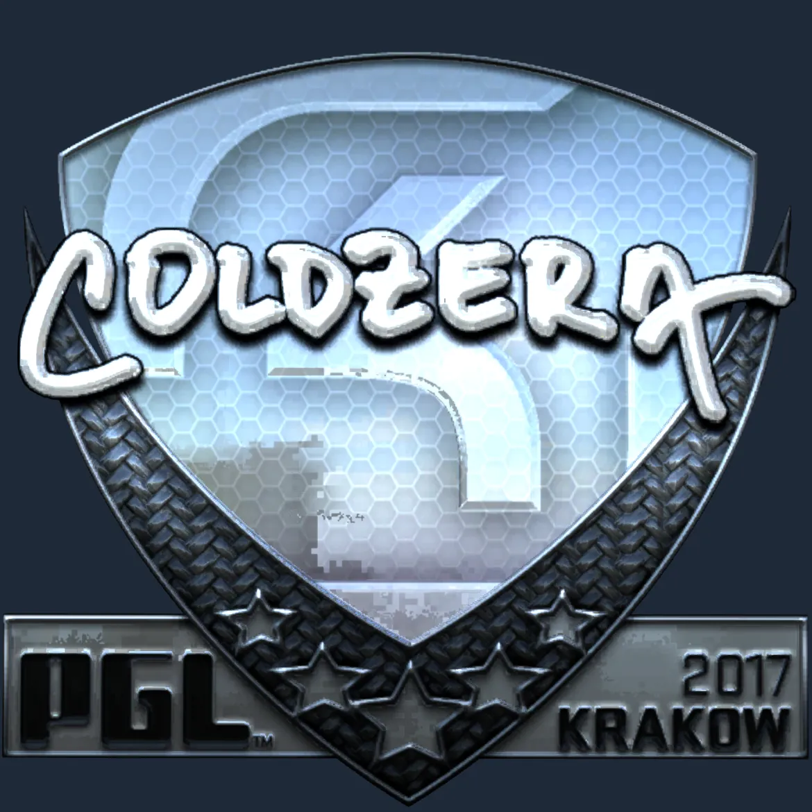 Sticker | coldzera (Foil) | Krakow 2017