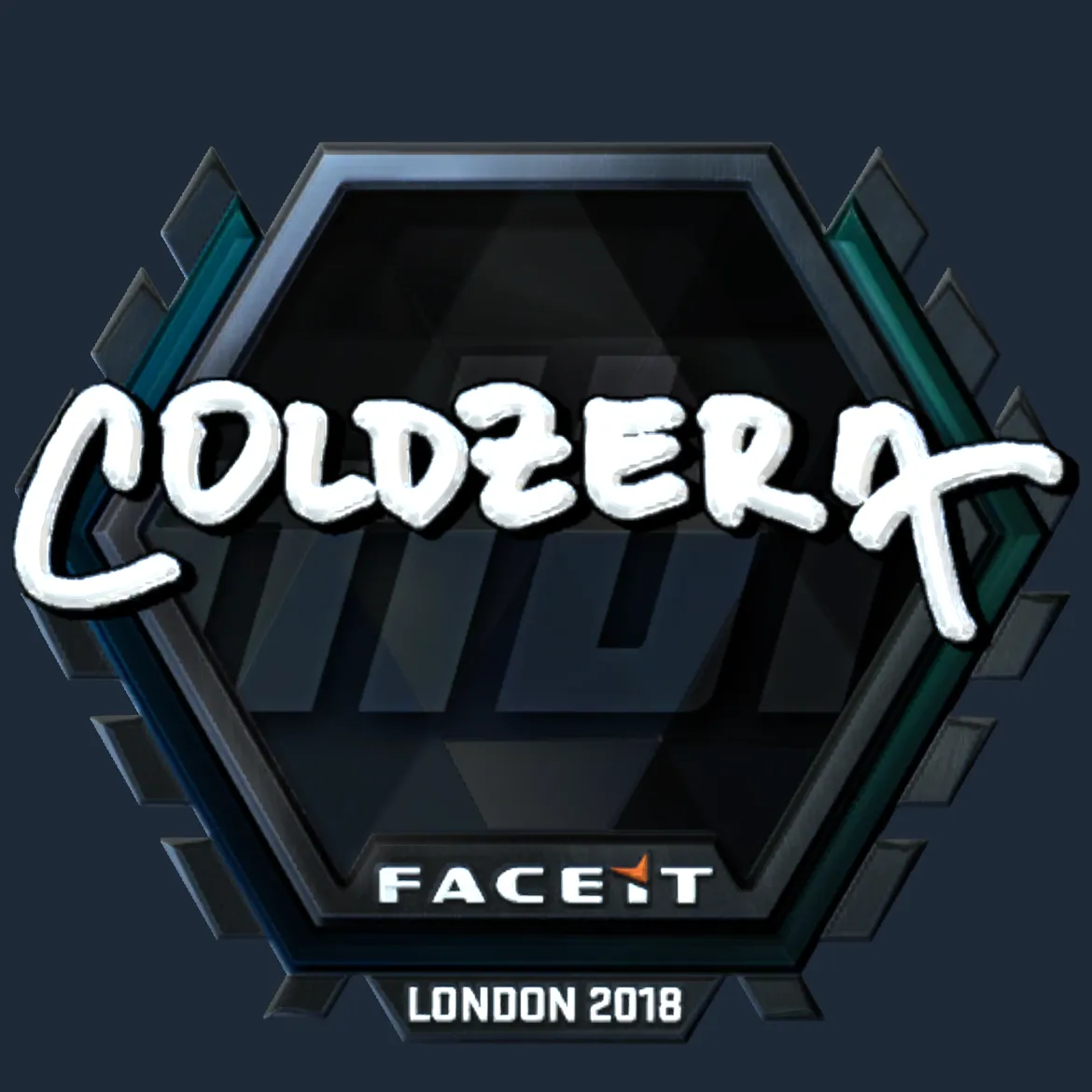 Sticker | coldzera (Foil) | London 2018