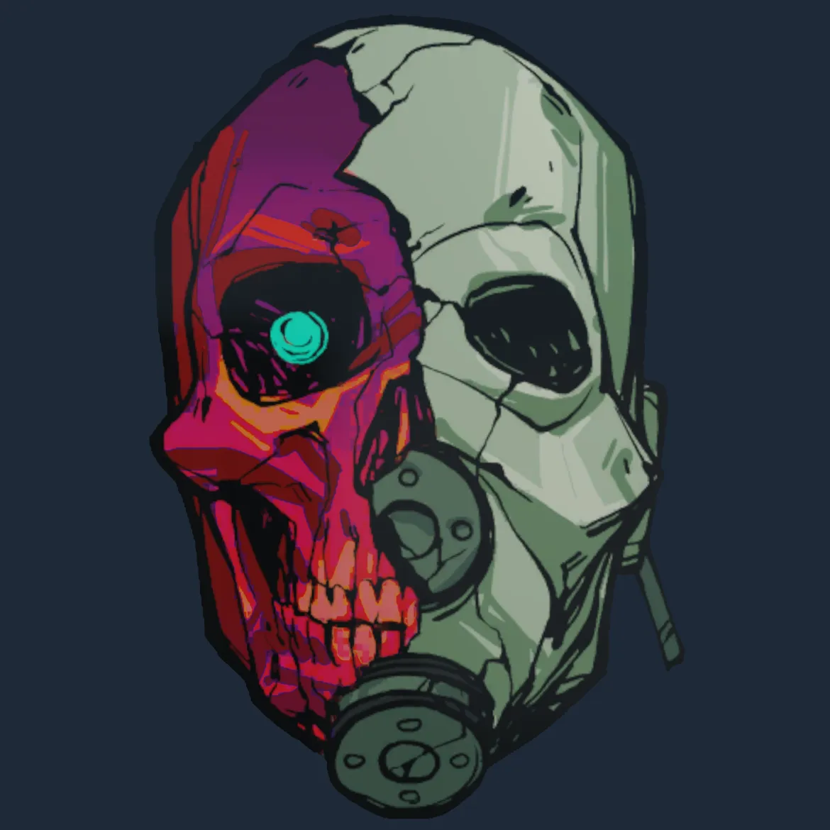 Sticker | Combine Helmet (Holo)