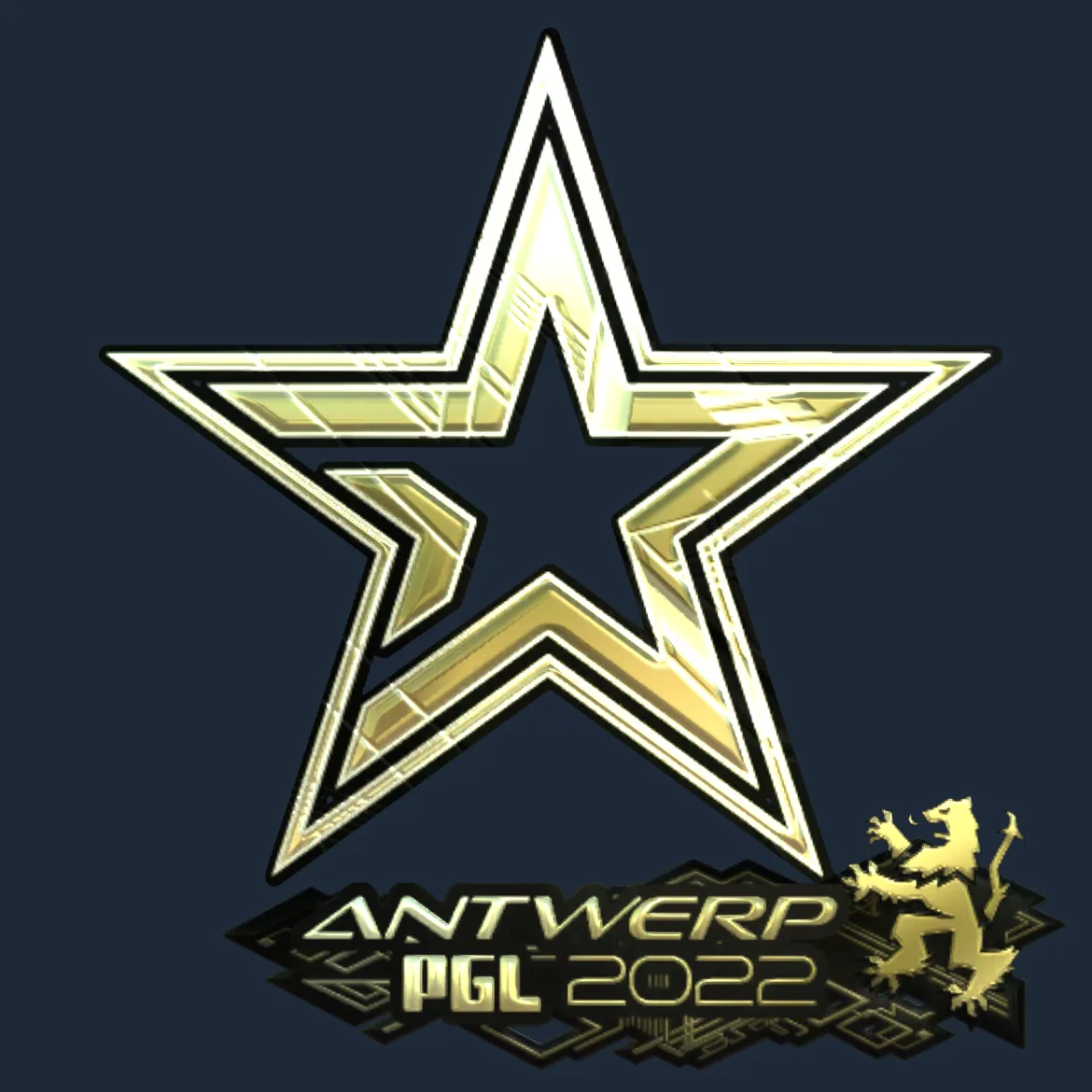 Sticker | Complexity Gaming (Gold) | Antwerp 2022