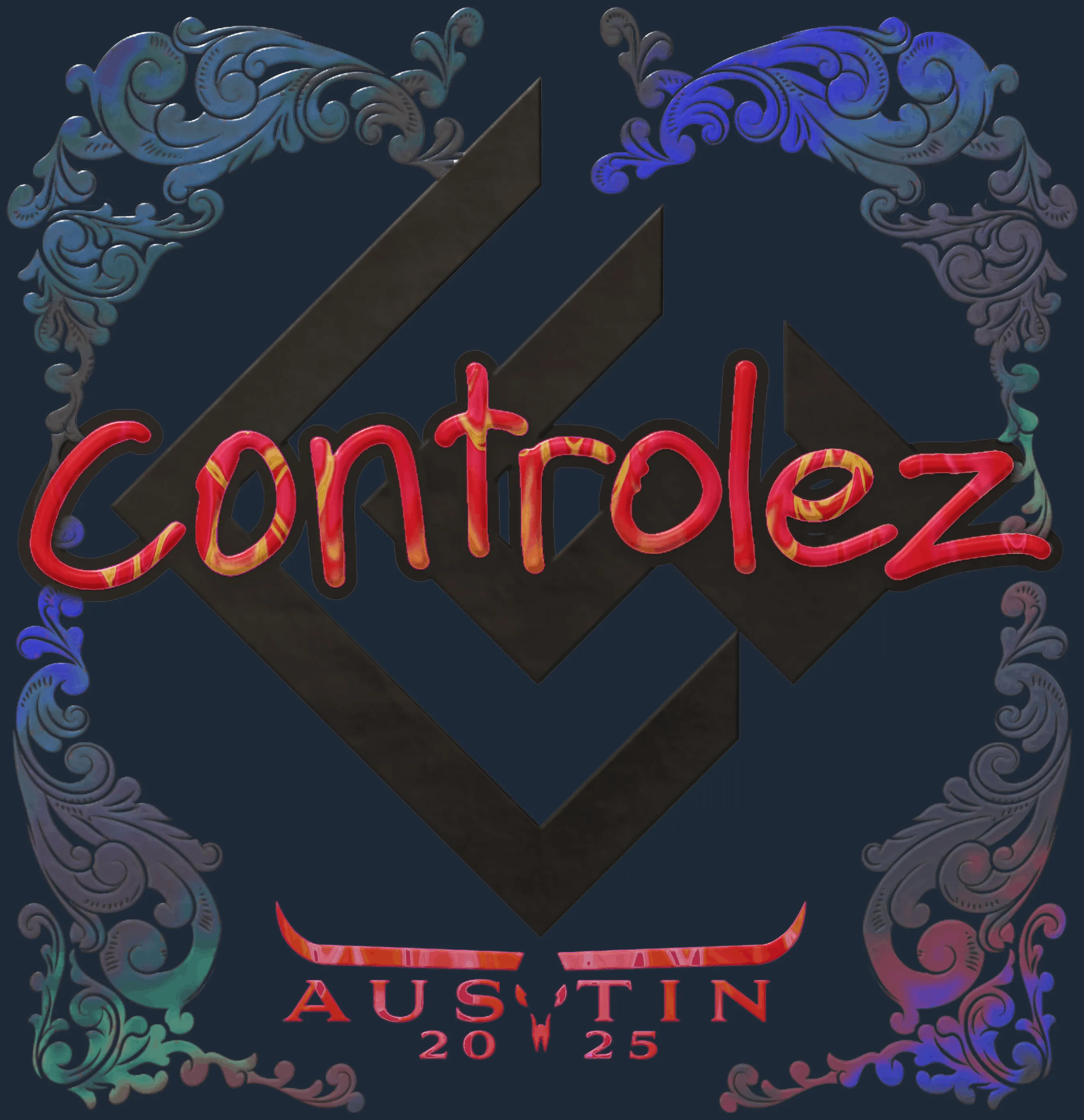 Sticker | controlez (Holo) | Austin 2025