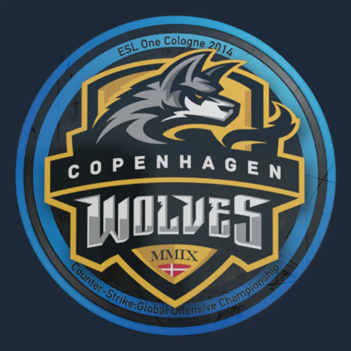 Sticker | Copenhagen Wolves | Cologne 2014