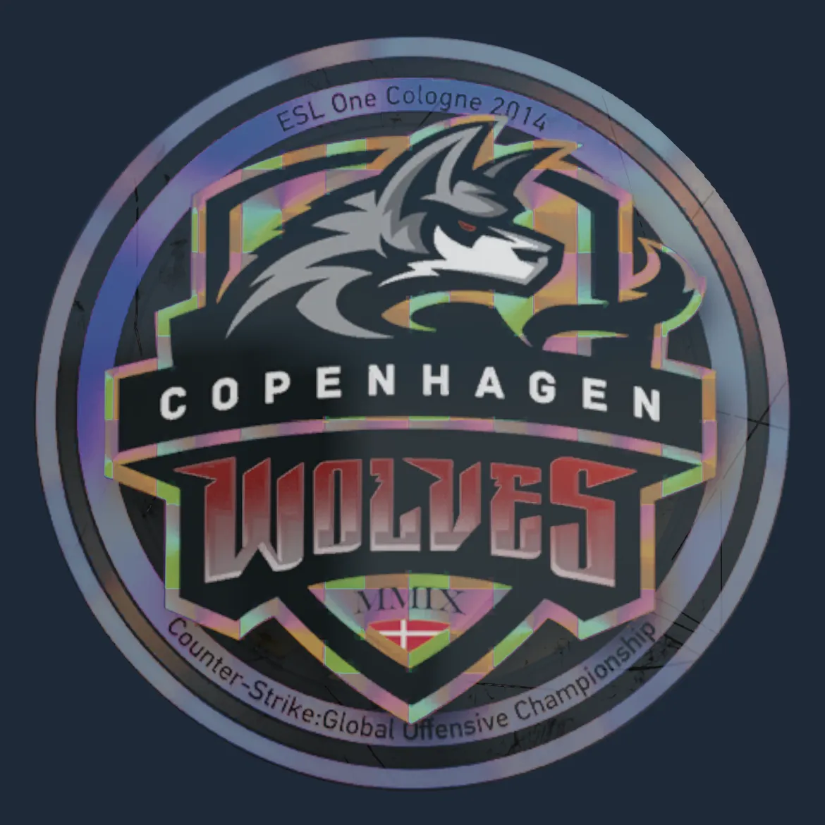 Sticker | Copenhagen Wolves (Holo) | Cologne 2014