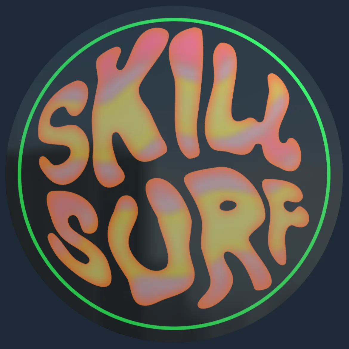 Sticker | Coral Skill Surf (Holo)