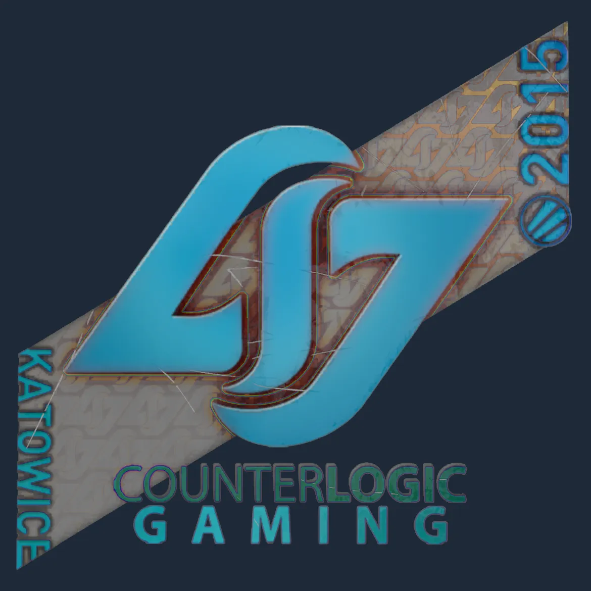 Sticker | Counter Logic Gaming (Holo) | Katowice 2015