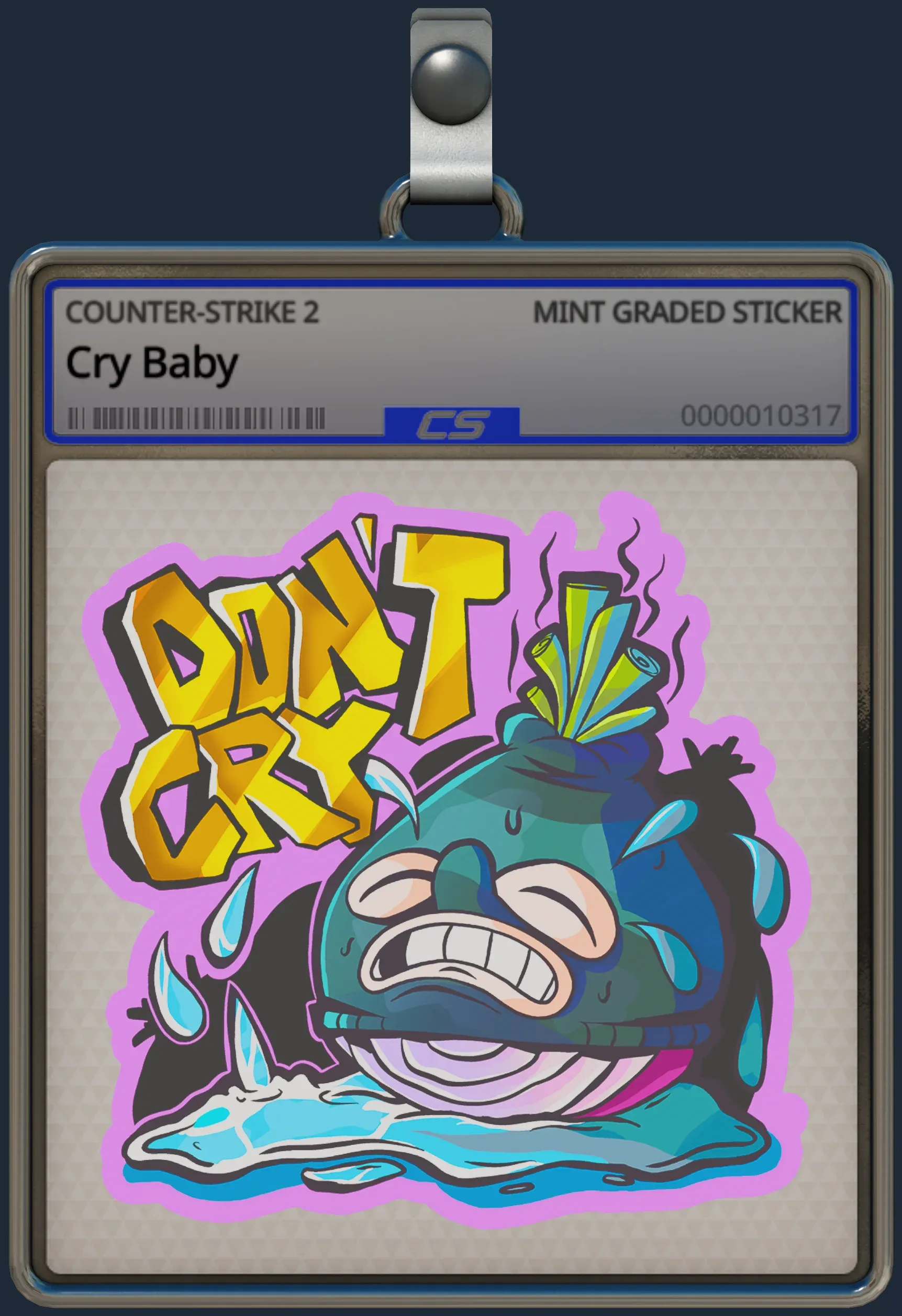 Sticker | Cry Baby Sticker | Cry Baby