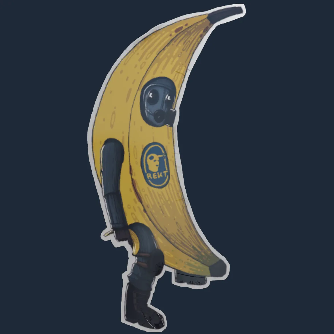 Sticker | CT in Banana