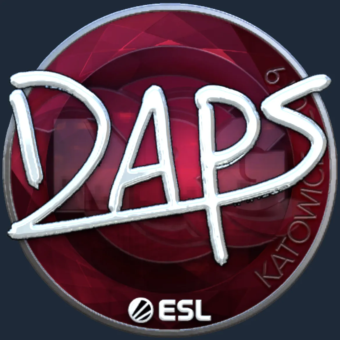 Sticker | daps (Foil) | Katowice 2019