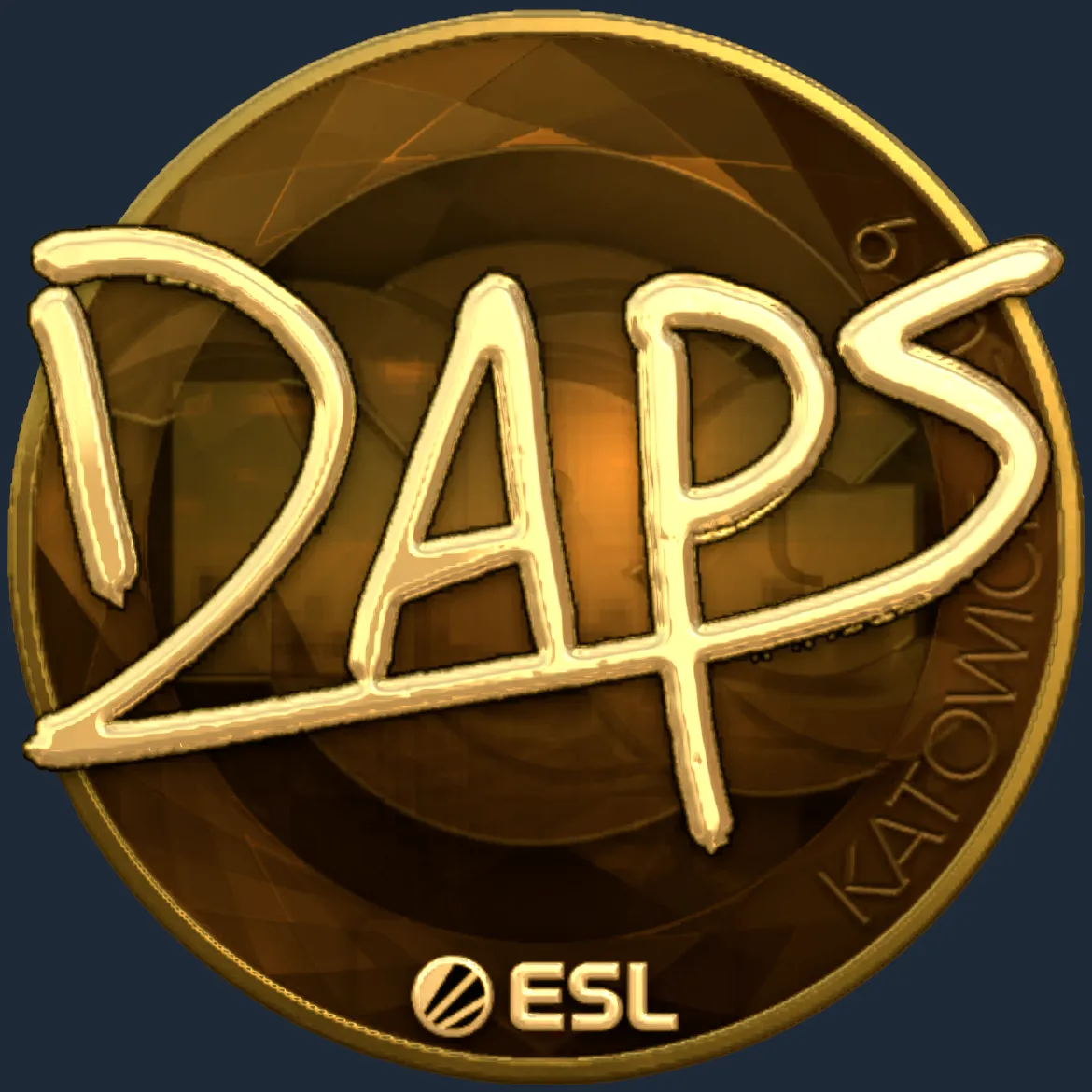 Sticker | daps (Gold) | Katowice 2019