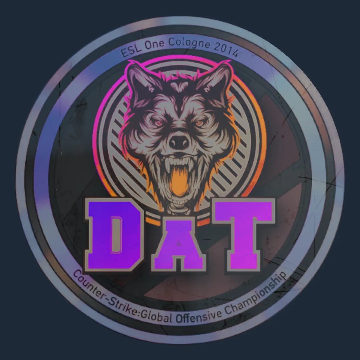 Sticker | dAT team (Holo) | Cologne 2014