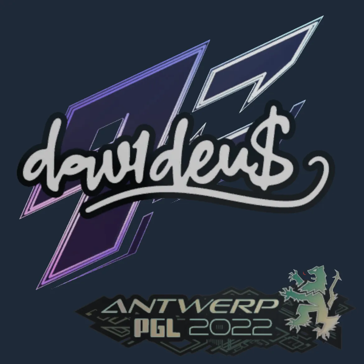 Sticker | dav1d | Antwerp 2022