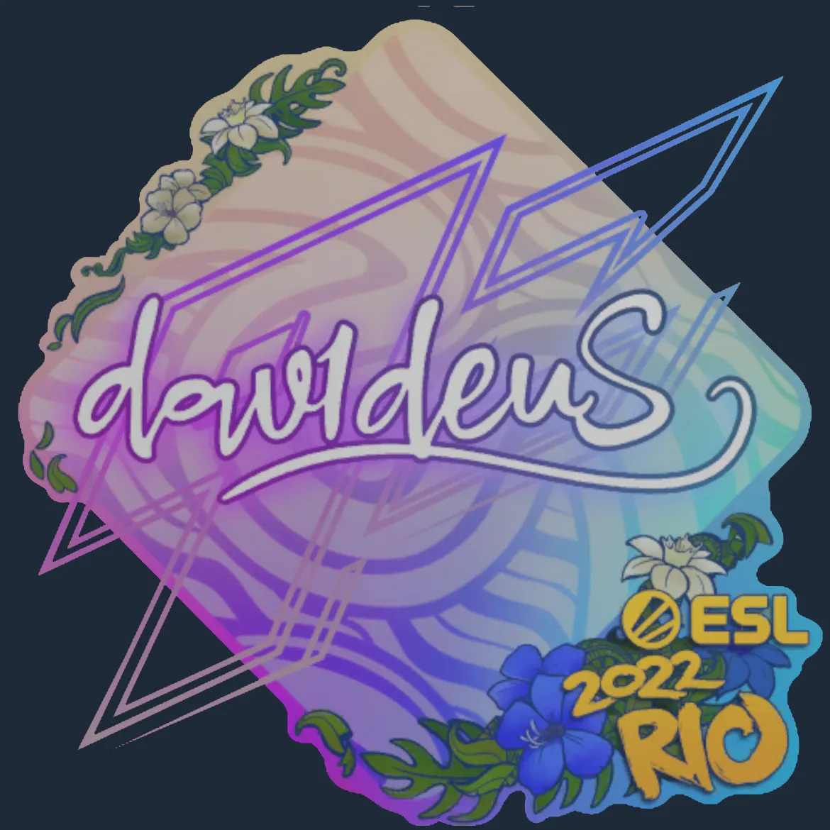 Sticker | dav1deuS | Rio 2022