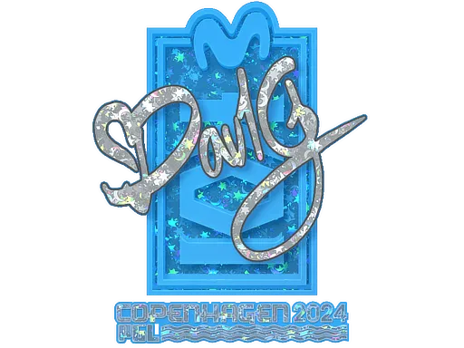 Sticker | dav1g (Glitter) | Copenhagen 2024