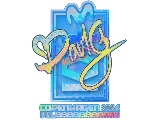Sticker | dav1g (Holo) | Copenhagen 2024