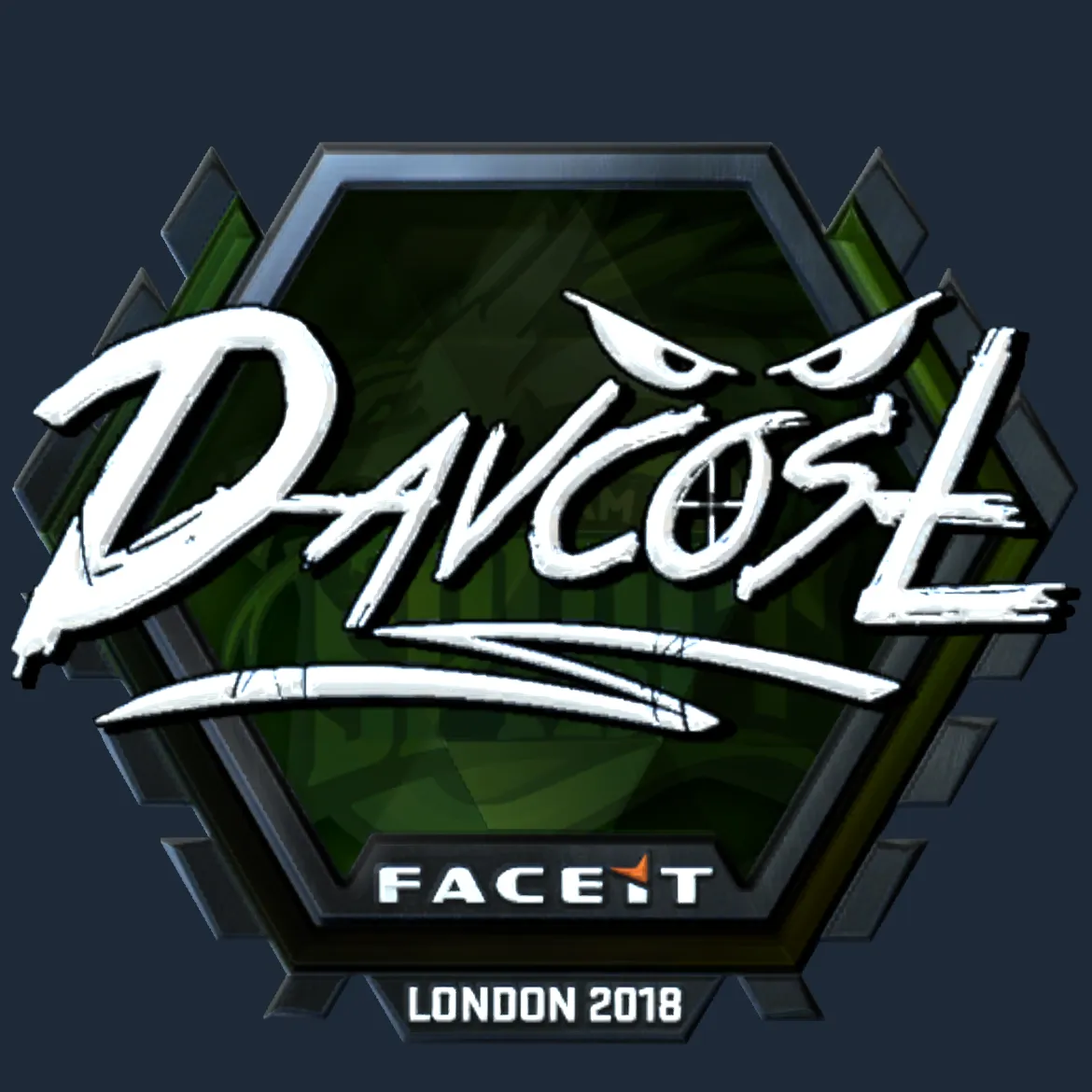 Sticker | DavCost (Foil) | London 2018