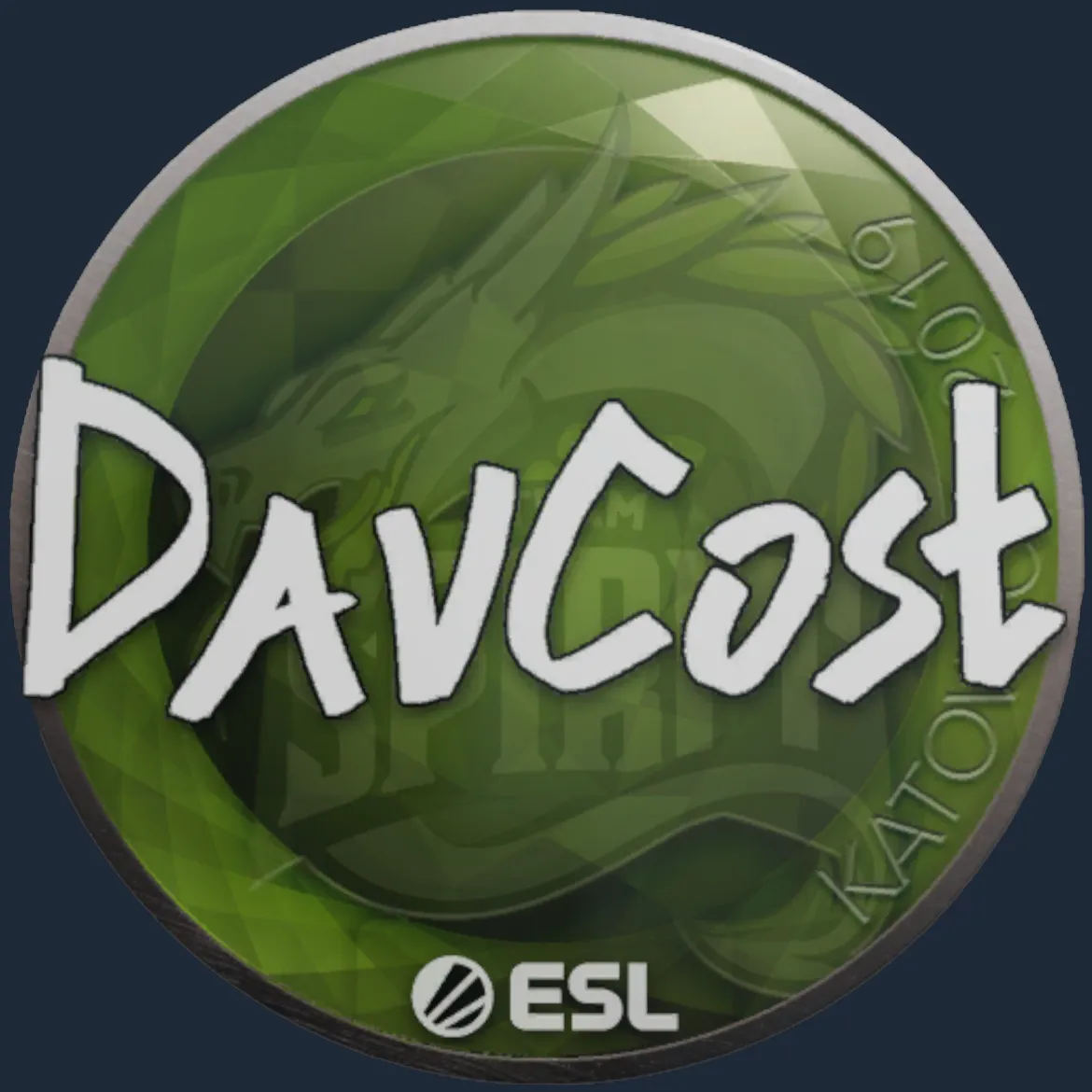 Sticker | DavCost | Katowice 2019