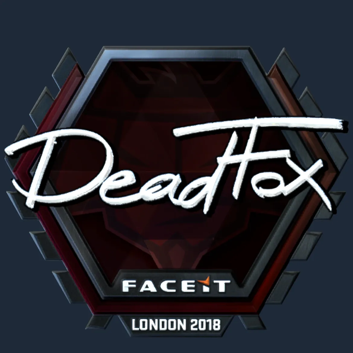 Sticker | DeadFox (Foil) | London 2018
