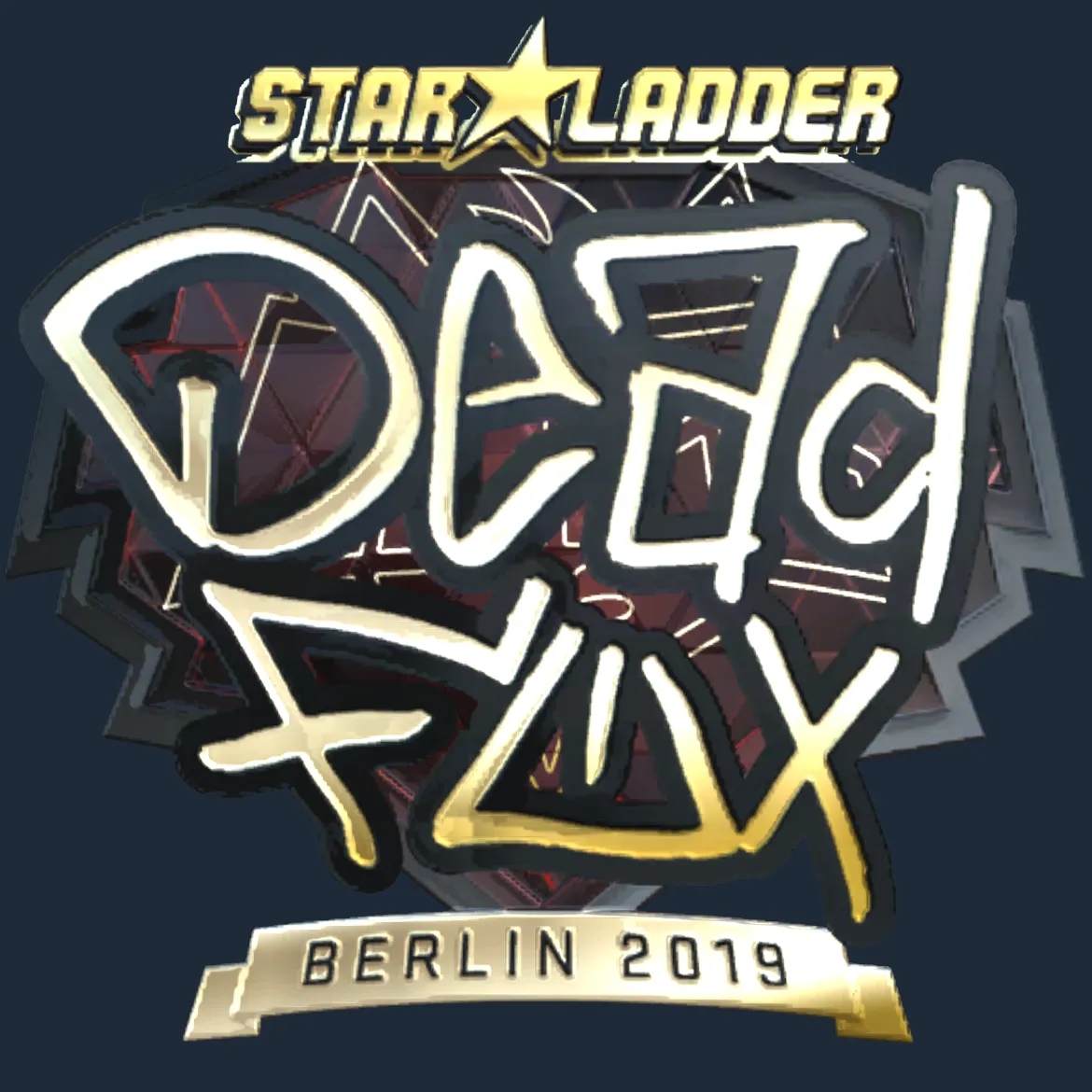 Sticker | DeadFox (Gold) | Berlin 2019