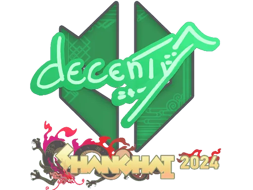 Sticker | decenty | Shanghai 2024