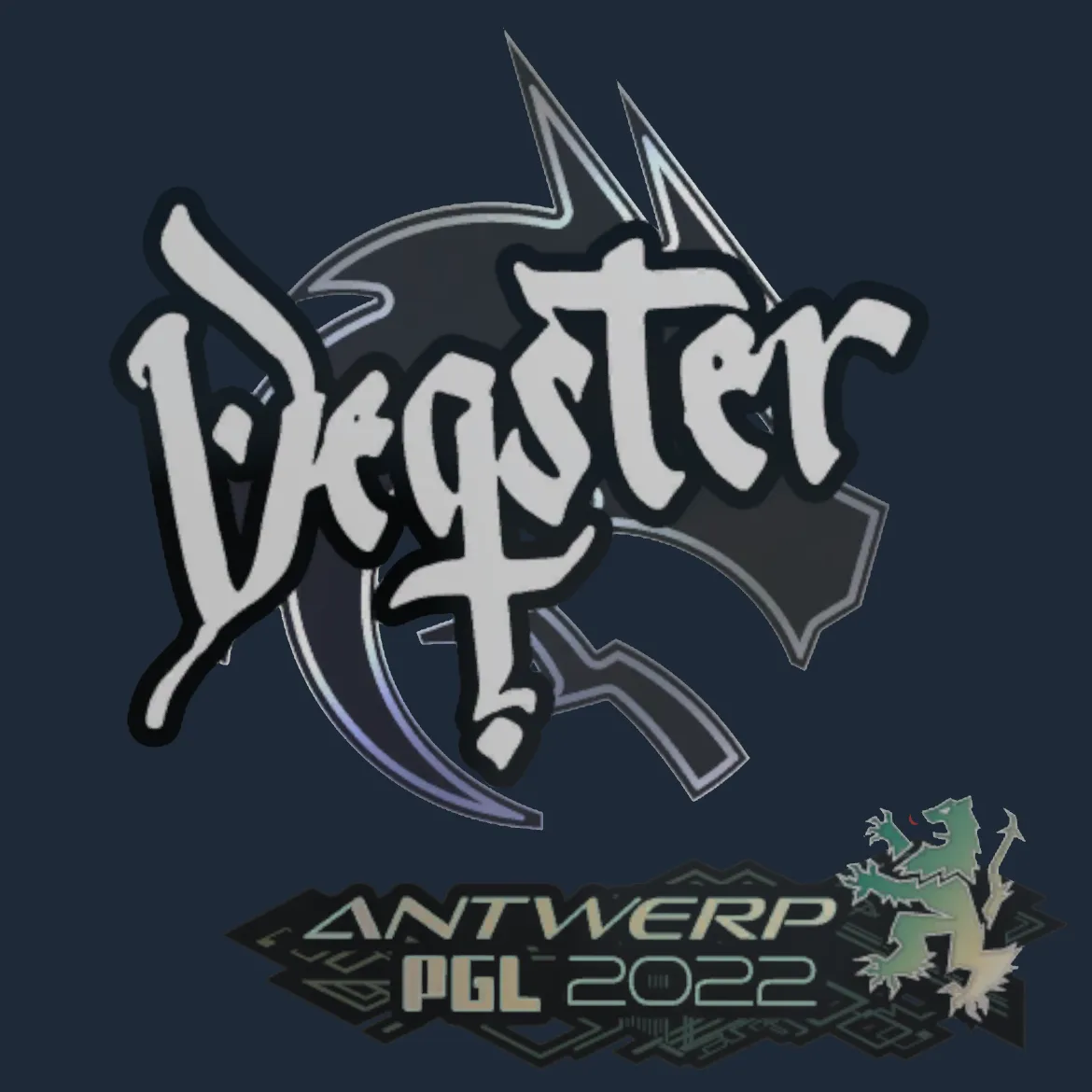 Sticker | degster | Antwerp 2022