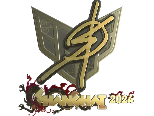 Sticker | degster (Gold) | Shanghai 2024