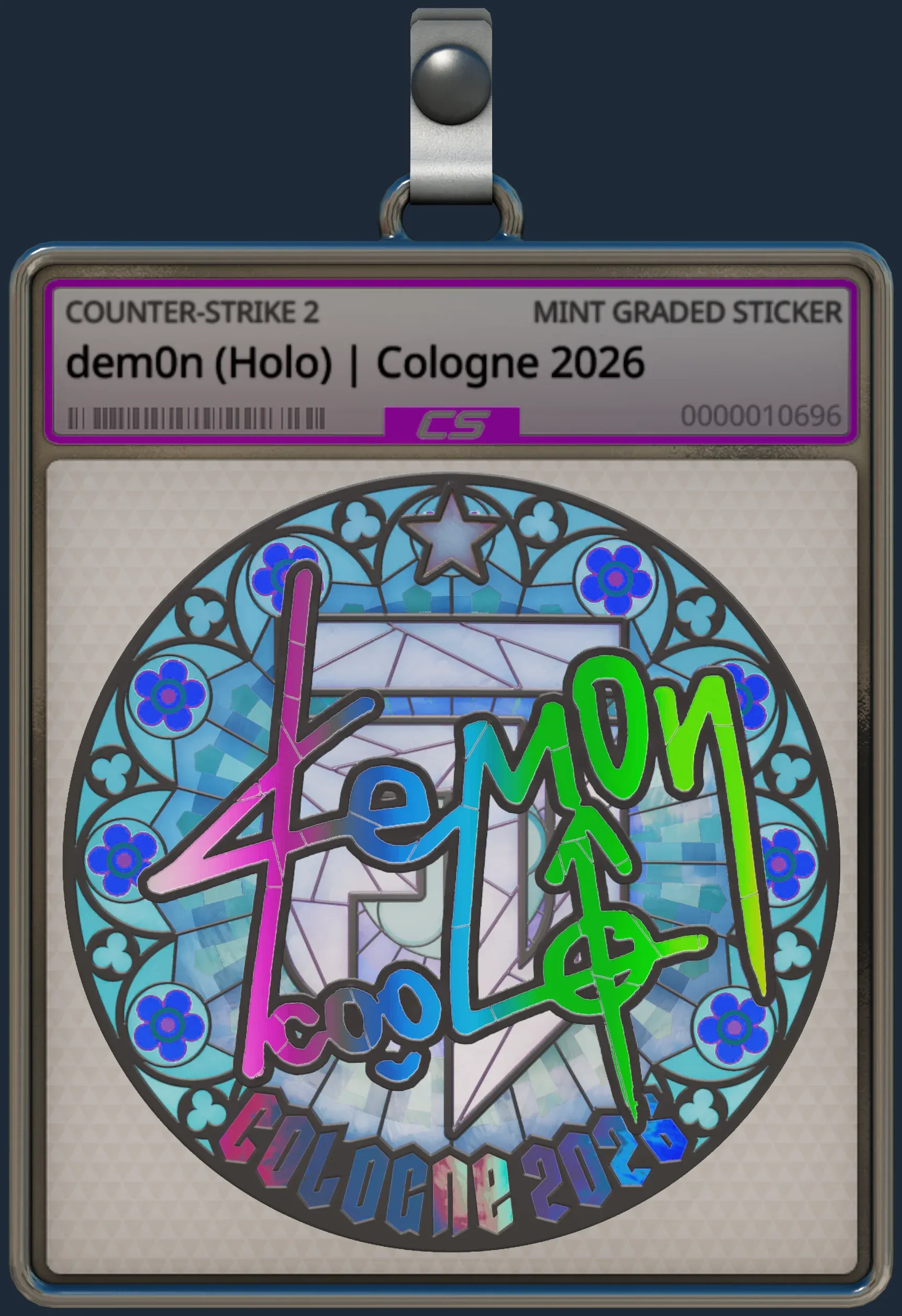 Sticker | dem0n (Holo) | Cologne 2026