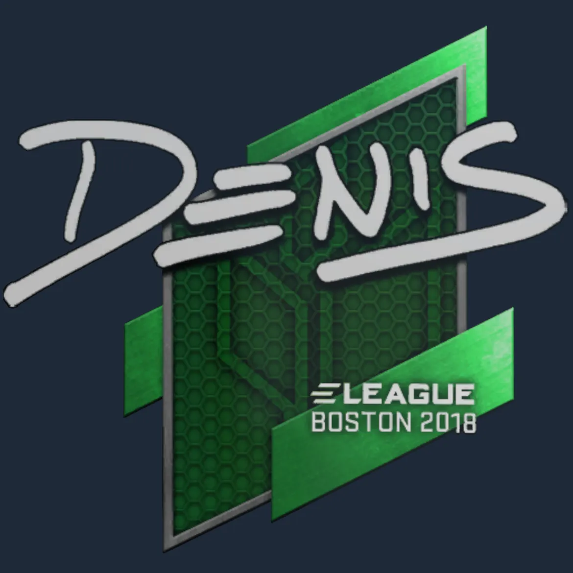 Sticker | denis | Boston 2018