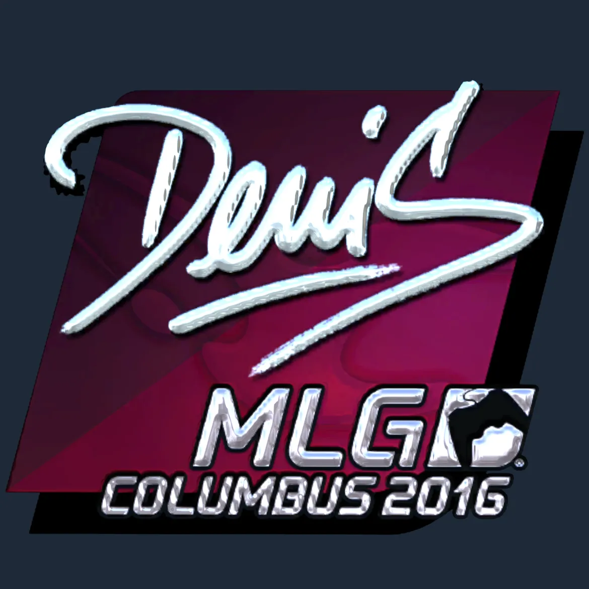 Sticker | denis (Foil) | MLG Columbus 2016