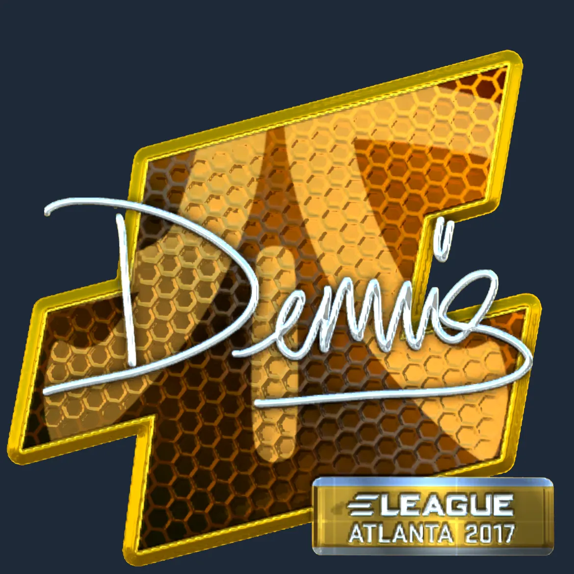 Sticker | dennis (Foil) | Atlanta 2017