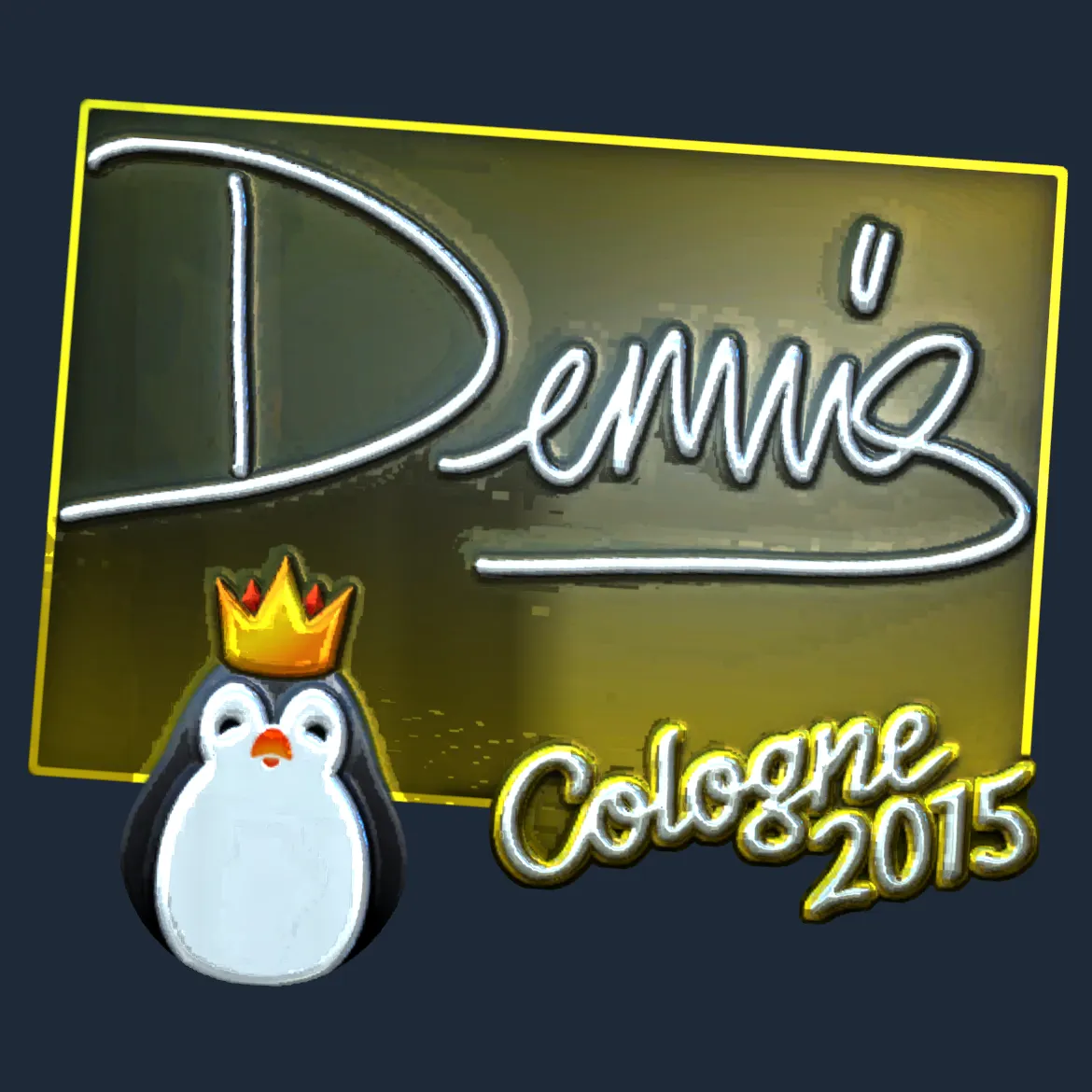 Sticker | dennis (Foil) | Cologne 2015