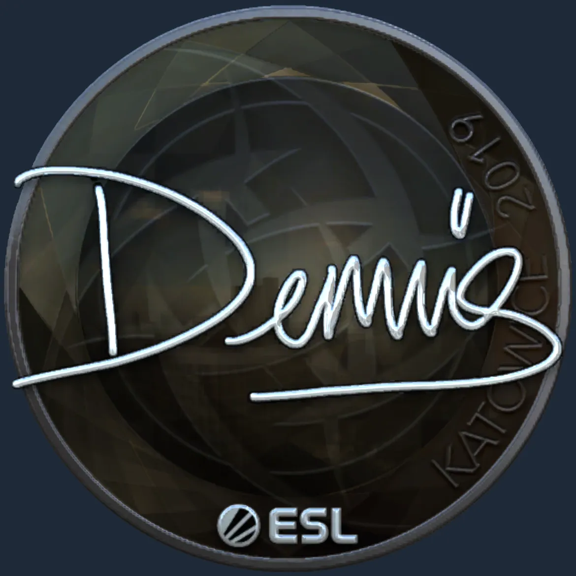 Sticker | dennis (Foil) | Katowice 2019