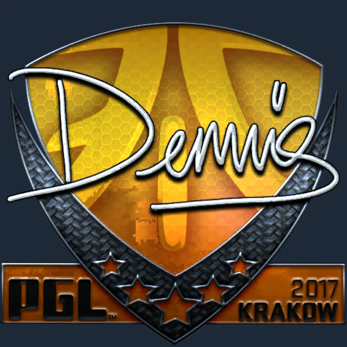 Sticker | dennis (Foil) | Krakow 2017