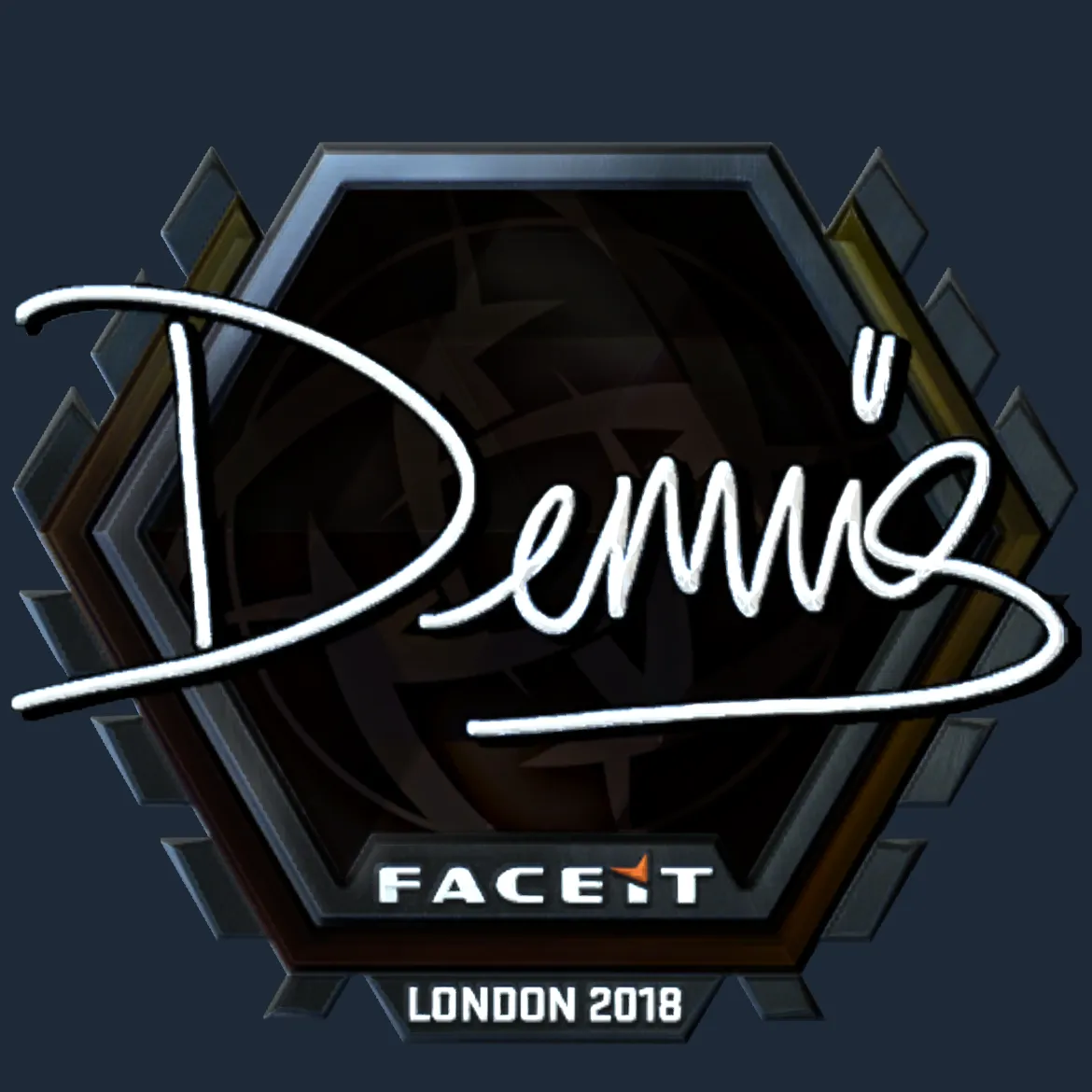Sticker | dennis (Foil) | London 2018