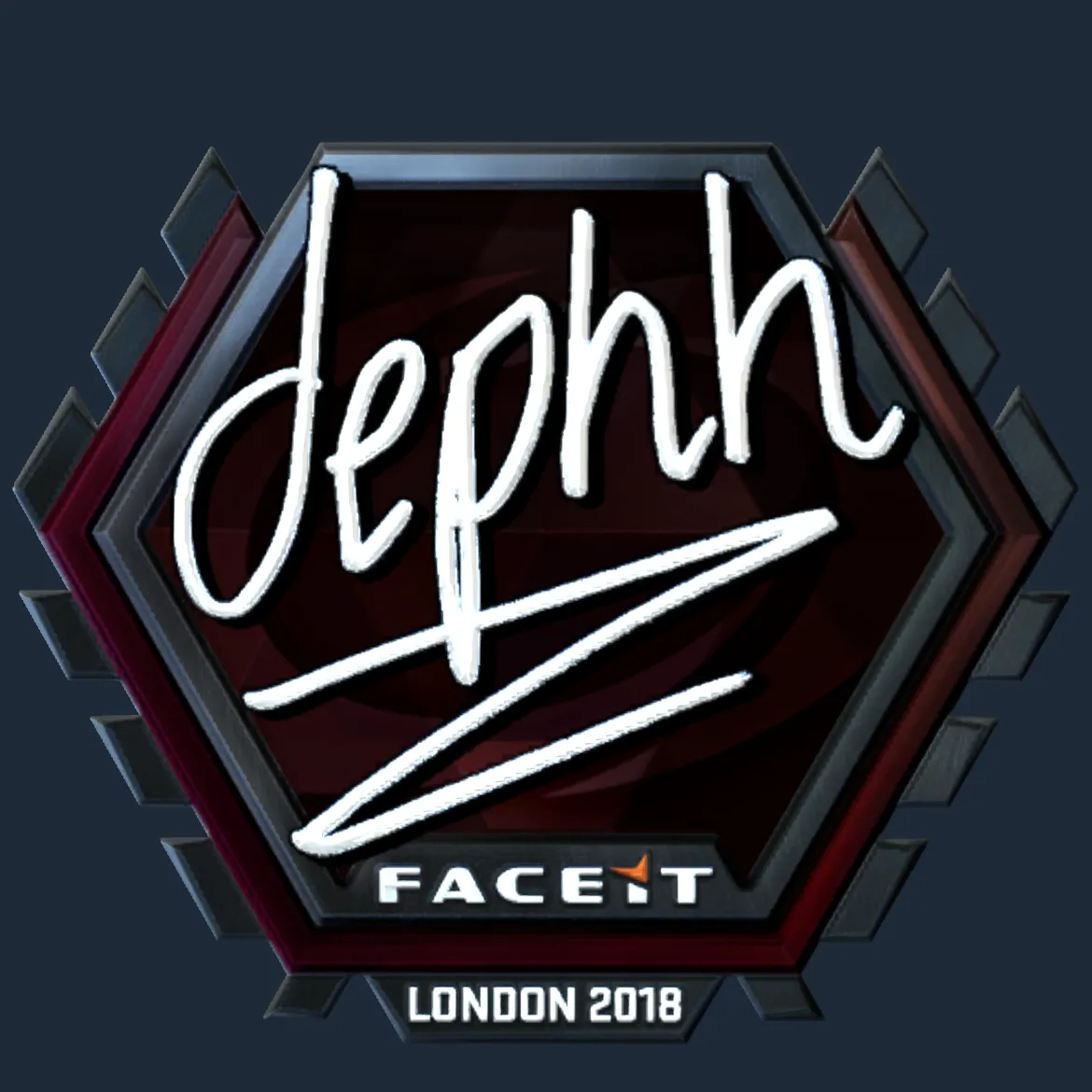 Sticker | dephh (Foil) | London 2018