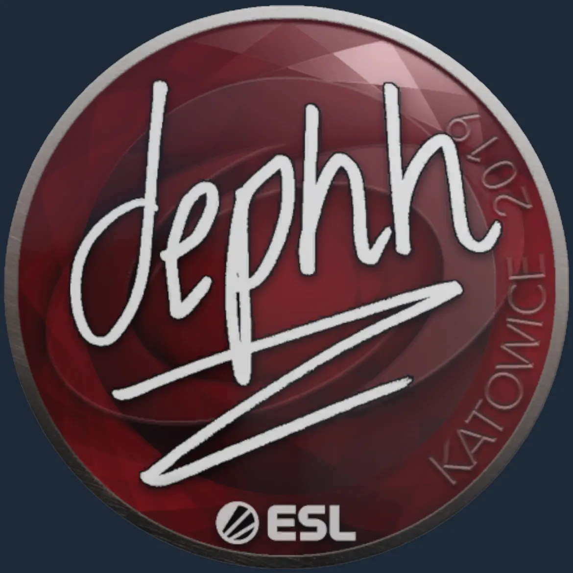 Sticker | dephh | Katowice 2019