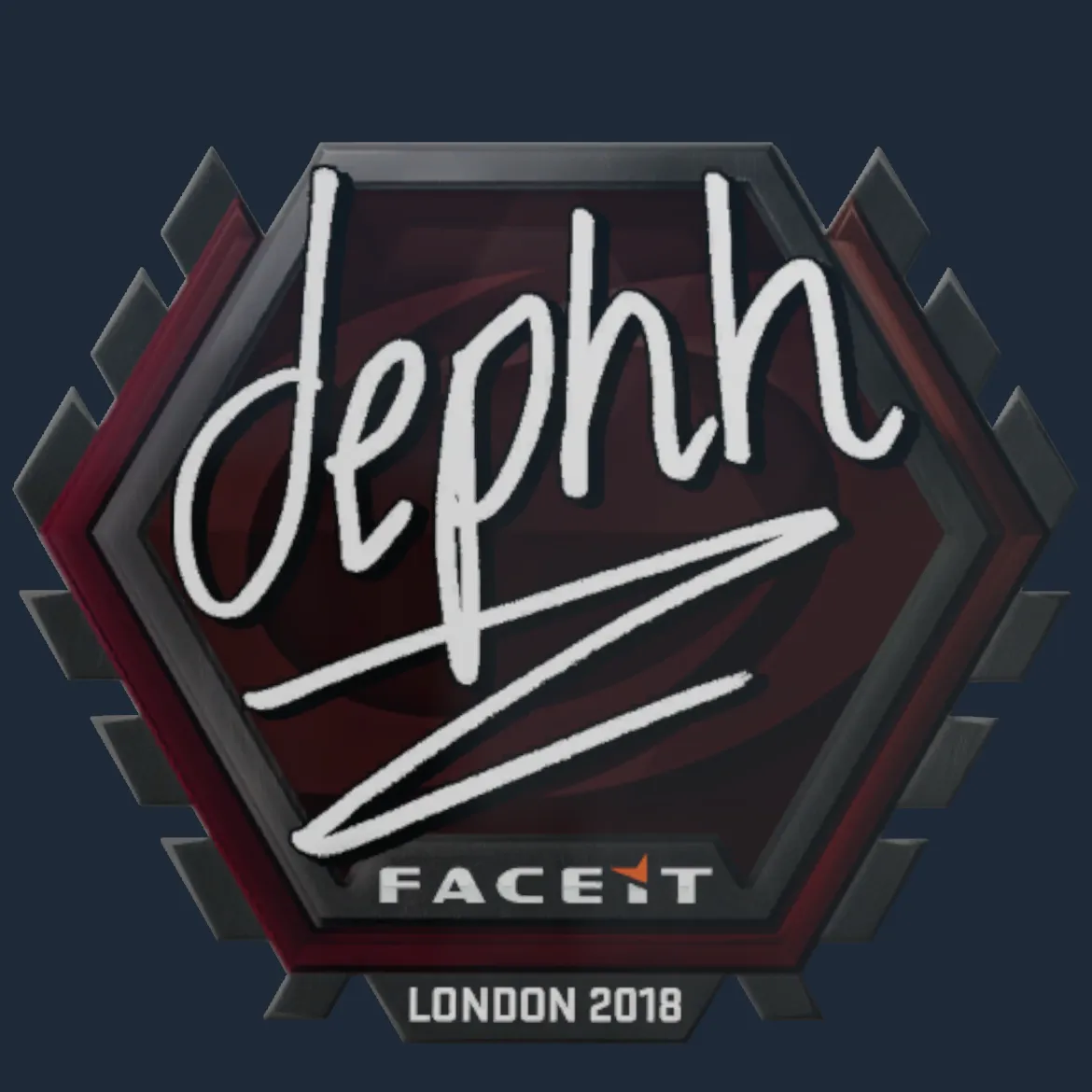Sticker | dephh | London 2018