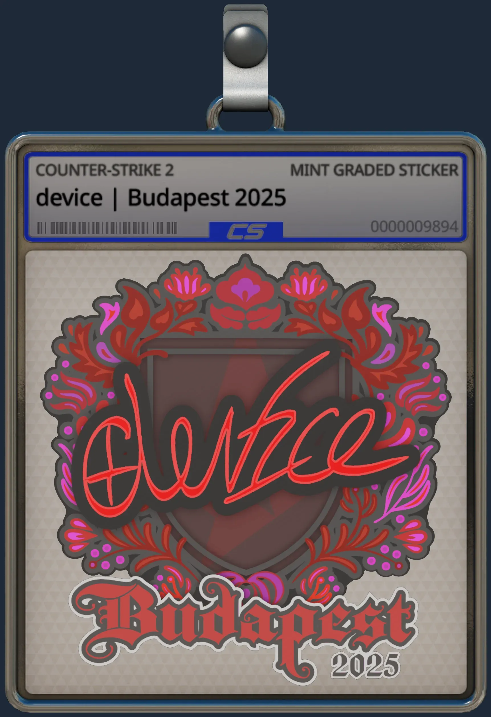 Sticker | device | Budapest 2025 Sticker | device | Budapest 2025
