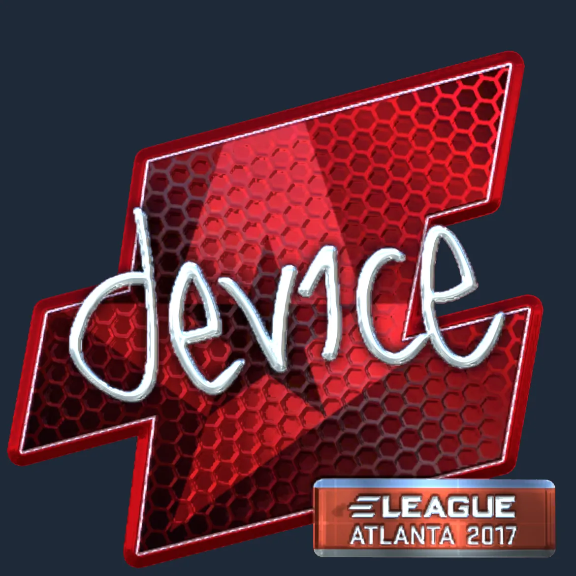 Sticker | device (Foil) | Atlanta 2017