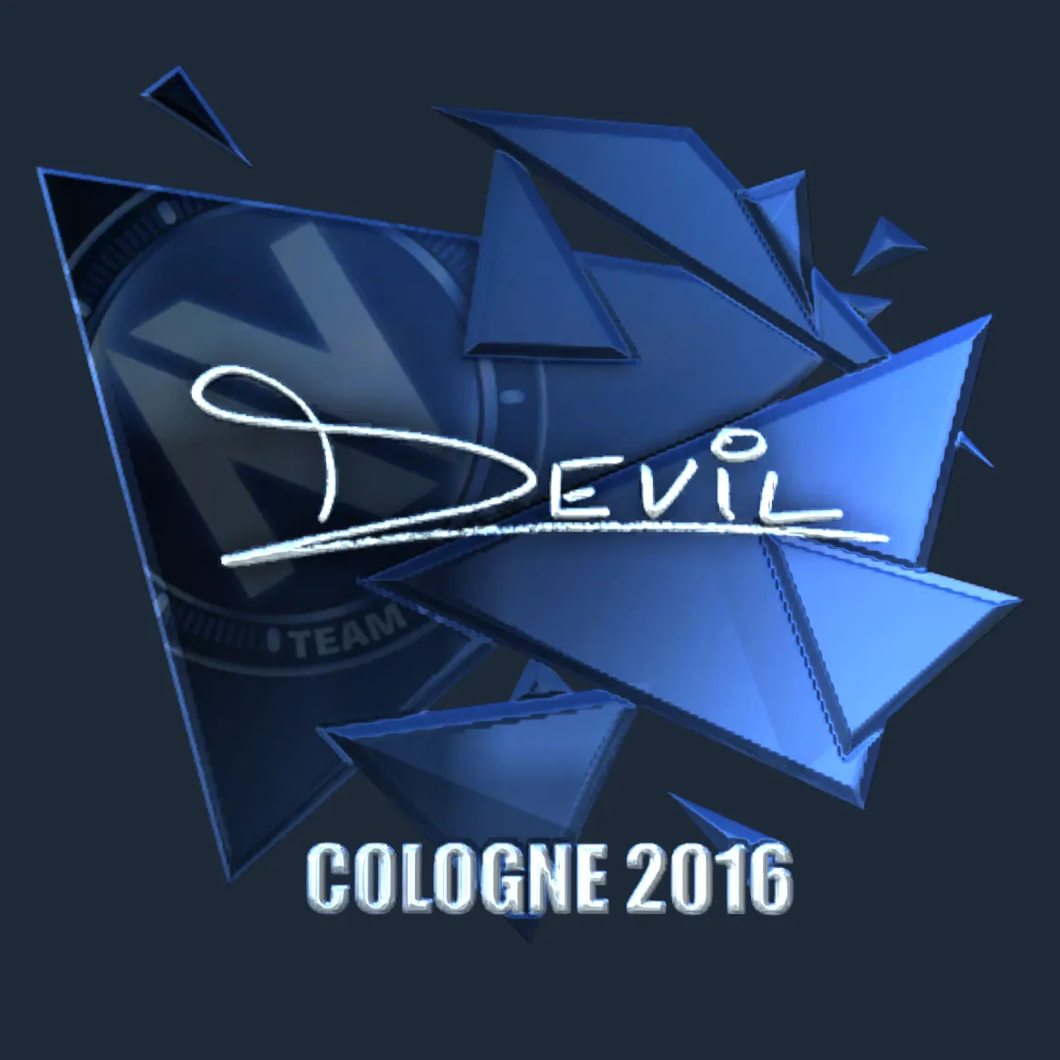 Sticker | DEVIL (Foil) | Cologne 2016